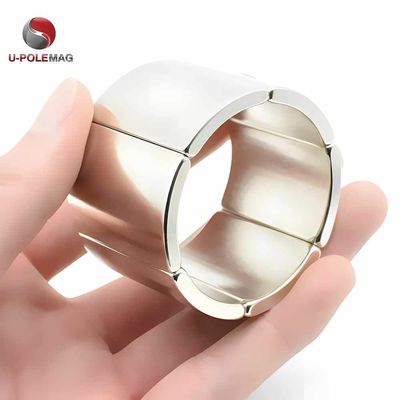 Professional Customized Neodymium Arc Magnet for BLDC Motor Rotor Grade
