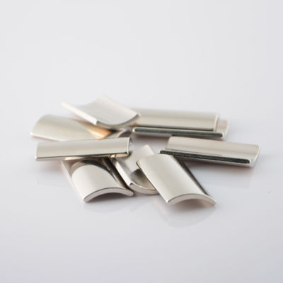Cutting Customized N35-N52 M H SH UH Rare Earth Neodymium Arc Tile Magnet for Industrial