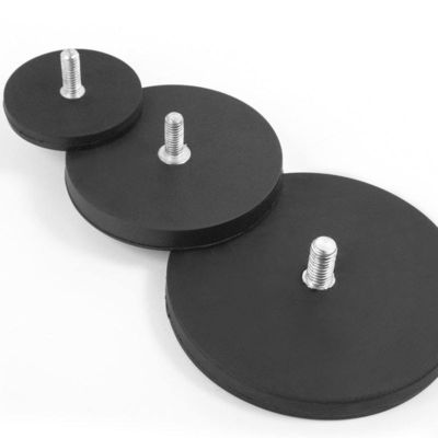 Lead Time For Rubber Coated Neodymium Pot Magnet D88mm D66mm D43mm D36mm 15-20 Days