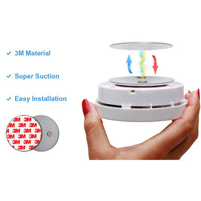 D70MM Smoke Detector Magnetic Stand with Neodymium Magnets and Galvanized Steel Sheet