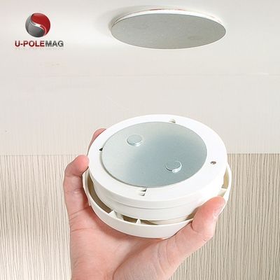 D70MM Smoke Detector Magnetic Stand with Neodymium Magnets and Galvanized Steel Sheet