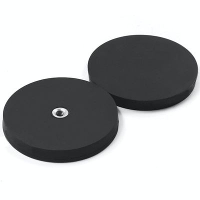 Powerful Neodymium Magnet with Screw Thread 80 Centigrade Max Working Temperature