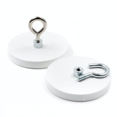 Powerful Neodymium Magnet with Screw Thread 80 Centigrade Max Working Temperature