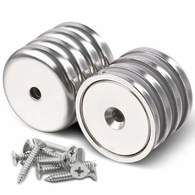 Round Cup Neodymium Magnets Small Countersunk Pot Magnets for Tools Holding and Hanging