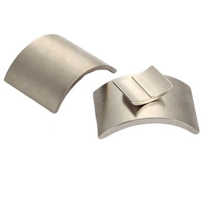 Sample N52 Customized Arc Neodymium Magnet for Synchronous Motor Coating Epoxy etc