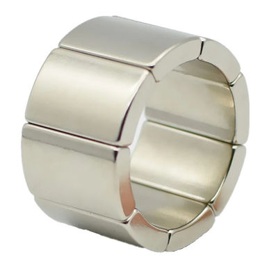 Main Material Neodymium NdFeB Arc Stator Rotor Permanent Motor Magnet for Industrial