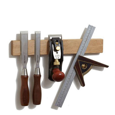 Eco-Friendly Bamboo Wood Magnetic Knife Holder for Stylish Kitchenroom Knives Storage