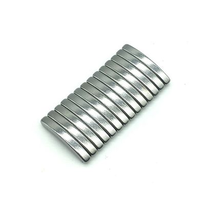 Customized R18.25xr15.75x2.5mm N52 Arc Neodymium Magnet for Medical Instruments