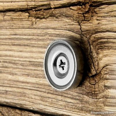 Customized Neodymium Pot Magnet with Strong Magnetic Force and ISO9001 2008 Certification