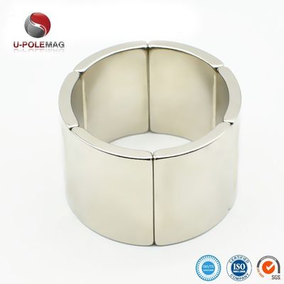 Strong Grade N35-N52 M.H.SH.UH.EH.AH N55 Neodymium Magnet for Generator Bright Silver