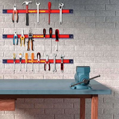 Upgrade Your Tool Organization with 12&quot; Magnetic Tool Holder Strip and Ferrite Magnet