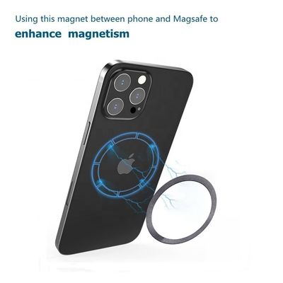 Soft Flexible Neodymium Magnet Sticker for iPhone MagSafe Wireless Charging Pad Cover