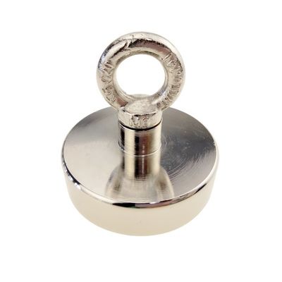 NeFeB Fe37 550 lbs Strong Magnet Fishing with M10 Thread and Screw Hole POTN08-75