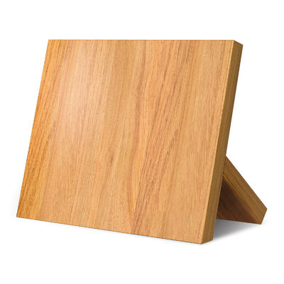 Custom Design Magnetic Knife Block Natural Bamboo Stand Holder with Strong Magnets