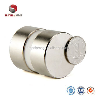 ISO9001 2000 Certified N52 Neodymium D40x20mm Magnet Disc for Heavy-Duty Applications