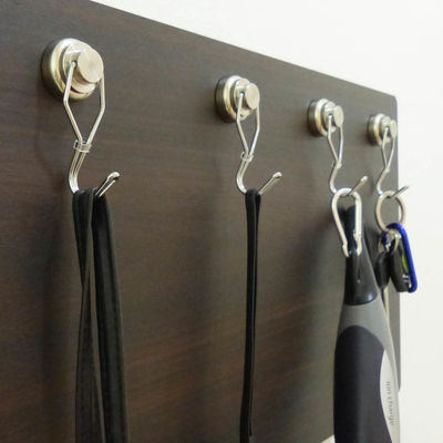 Rare Earth Magnetic Hook Heavy Duty Neodymium Magnets Upgraded Design with Swivel Cara