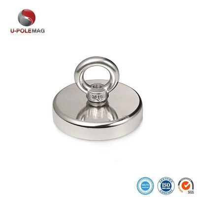 Max Working Temperature 80 Celsius 35 LB Pull Power Ferrite Cup Magnets for Mounting