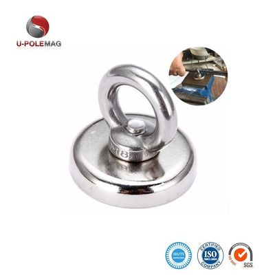 Max Working Temperature 80 Celsius 35 LB Pull Power Ferrite Cup Magnets for Mounting