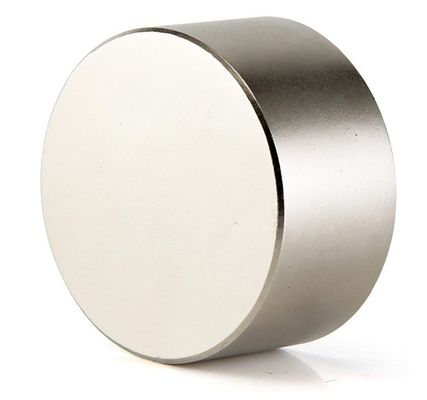 NiCuNi Coated D50x20 Strong Sintered Rare Earth 1 Tesla Permanent Magnet for Sensors