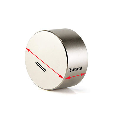 Max working temperature 60 Centigrade Round Disc Strong Thin Permanent Neodymium Magnets