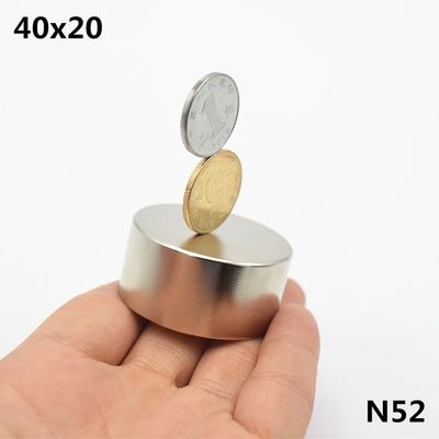 Super Strong Force Moto Magnet 40x20mm Neodymium Disc Magnet with ±1mm Tolerance