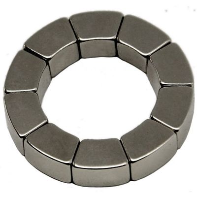 Industrial Flywheel N35 Neodymium Arc Magnet for Electricity Generation and Efficiency