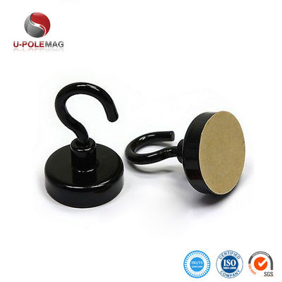 Powerful Ferrite Magnetic Hooks For Hanging In White And Black