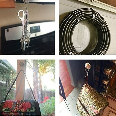 Powerful Ferrite Magnetic Hooks For Hanging In White And Black