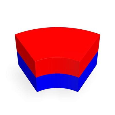 Neodymium Halbach Array Arc Magnet for Motor Processing and Permanent Moulding Service