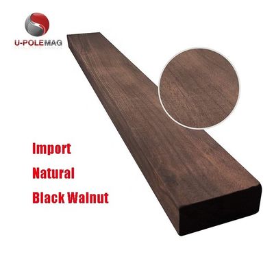 Practical Kitchen Tool Walnut Magnetic Knife Holder with Multi Purpose Functionality
