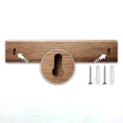 Practical Kitchen Tool Walnut Magnetic Knife Holder with Multi Purpose Functionality