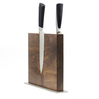 Wooden Magnetic Knives Holder for Wood Kitchen Knife Block Set Optional Wood Acacia