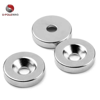 Customizable NdFeB N52 Disc Rare Earth Neodymium Countersunk Magnet D16*d6.5*d3.5*5mm