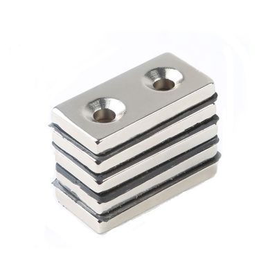 Industrial Magnet N35 Countersunk Hole 5mm Block Strong Rare Earth Neodymium Magnets
