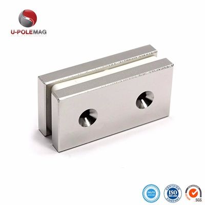 Industrial Magnet N35 Countersunk Hole 5mm Block Strong Rare Earth Neodymium Magnets