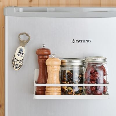 Customized Sizes Magnetic Adsorption Spice Shelf for Kitchen Bathroom Washing Machine