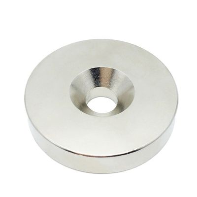 N52 Neodymium Magnet with Industrial Magnet Shape Pot / Cup Shape and Countersunk Hole