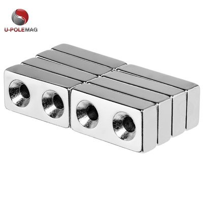 Permanent Neodymium Rectangle Magnet 25.4 x 12.7 x 6.35 mm with Strong Magnetic Force