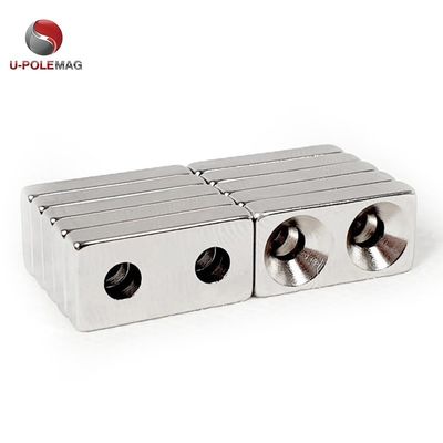 Permanent Neodymium Rectangle Magnet 25.4 x 12.7 x 6.35 mm with Strong Magnetic Force
