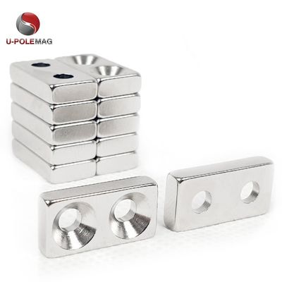 Permanent Neodymium Rectangle Magnet 25.4 x 12.7 x 6.35 mm with Strong Magnetic Force