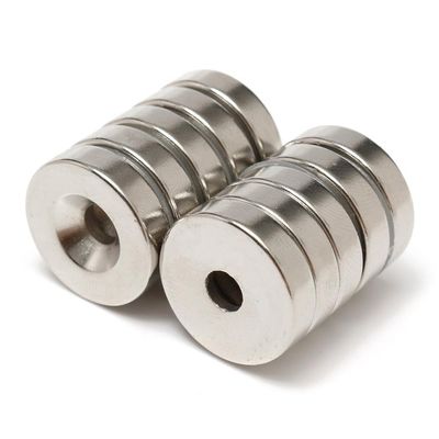 Custom Neodymium Countersunk Magnets for Optimal Performance Density 7.6g/cm3 Grade N42
