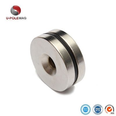 Custom Neodymium Countersunk Magnets for Optimal Performance Density 7.6g/cm3 Grade N42