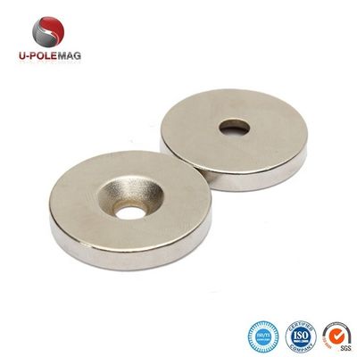 Custom Neodymium Countersunk Magnets for Optimal Performance Density 7.6g/cm3 Grade N42
