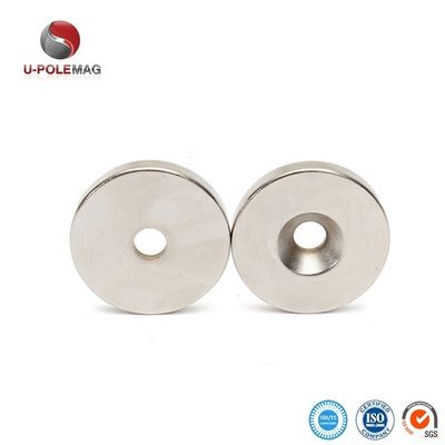 Custom Neodymium Countersunk Magnets for Optimal Performance Density 7.6g/cm3 Grade N42