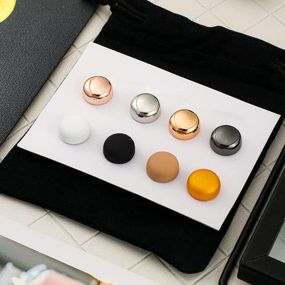 Tolerance ±0.05mm Strong Hijab Magnetic Pins with Customized Colors and Matte Finish