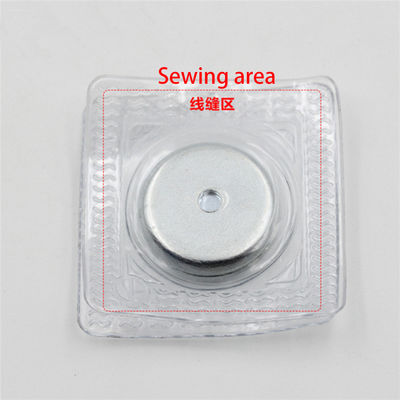 Sample PVC coated Waterproof Sew in Monopole Neodymium Magnet for raincoat D25x3mm