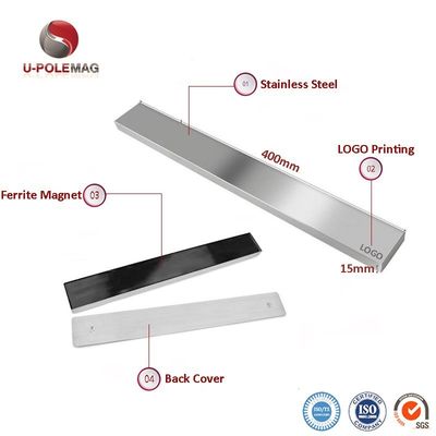 Home Kitchen Knife Holder with Powerful Magnetic Surface and Stainless Steel Coating