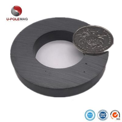 Permanent Ferrite Ring Magnet with Precise Tolerance of /-0.05mm Outer Diameter 120mm