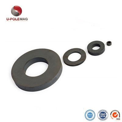 Permanent Ferrite Ring Magnet with Precise Tolerance of /-0.05mm Outer Diameter 120mm