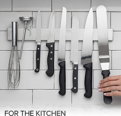 Home Kitchen Knife Holder with Customized Logo Acceptable Stainless Steel Magnetic